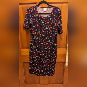 LulaRoe Julia dress size xl